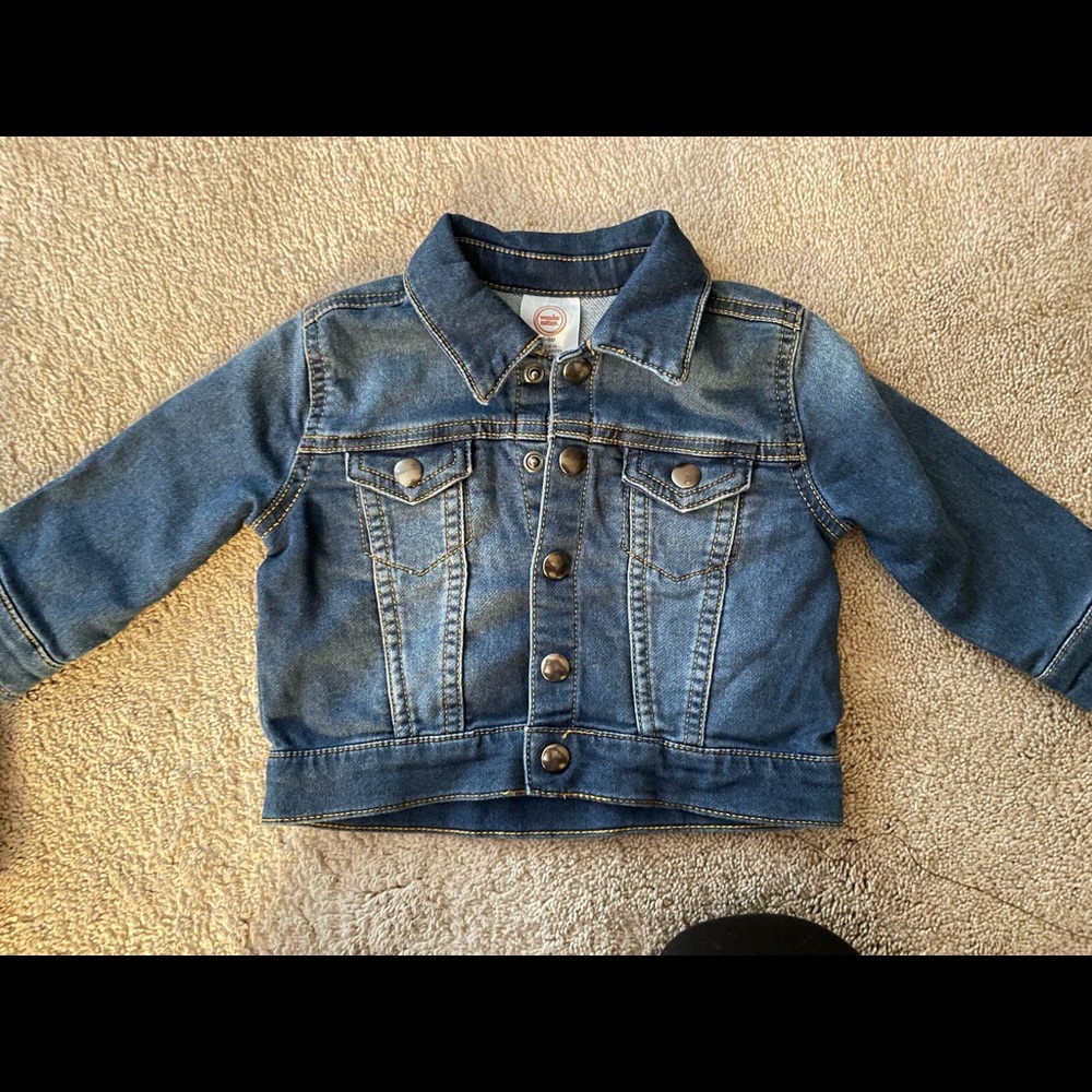NWOT Wonder Nation Denim Jacket  6-9 mo